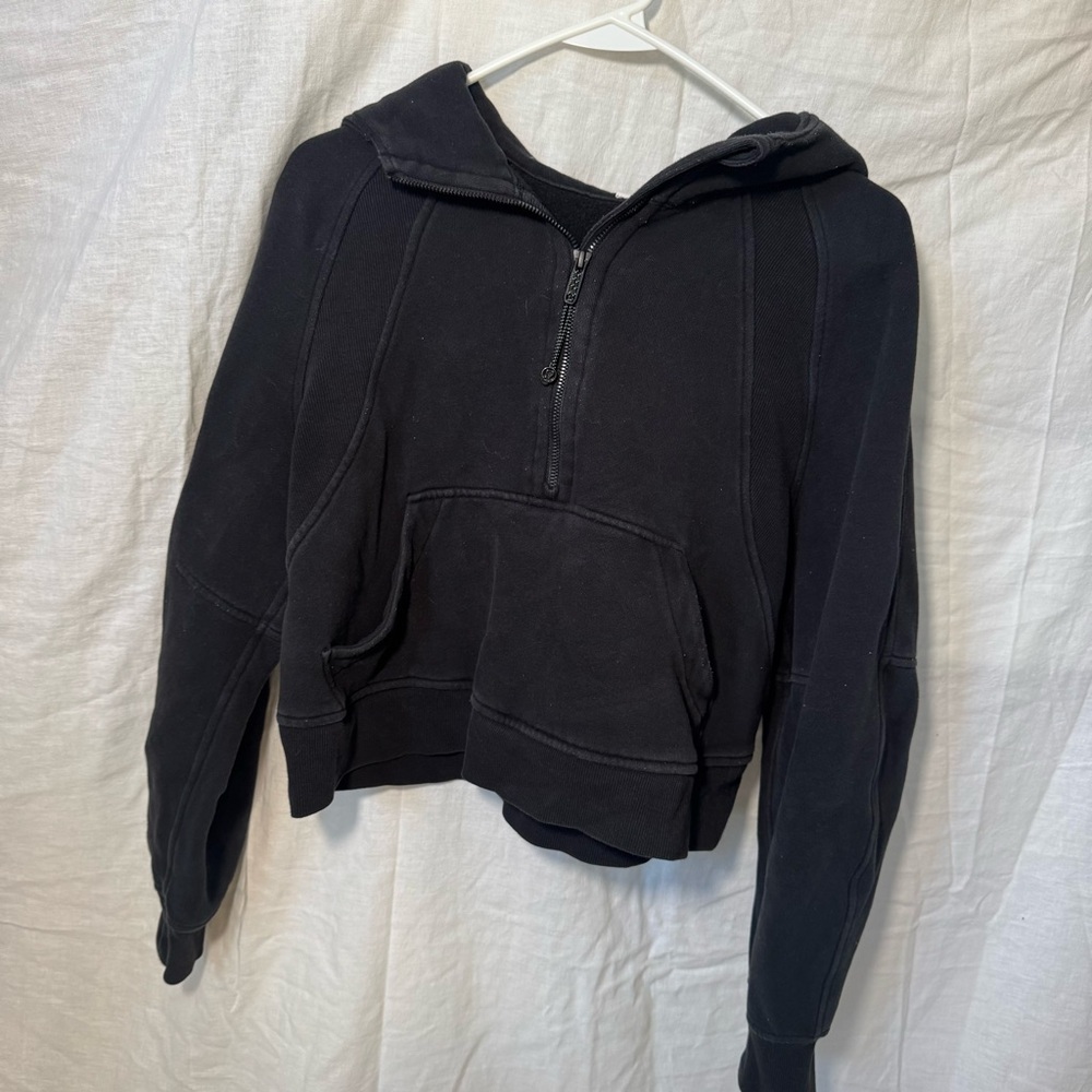 Lululemon scuba Black Zip-Up Hoodie